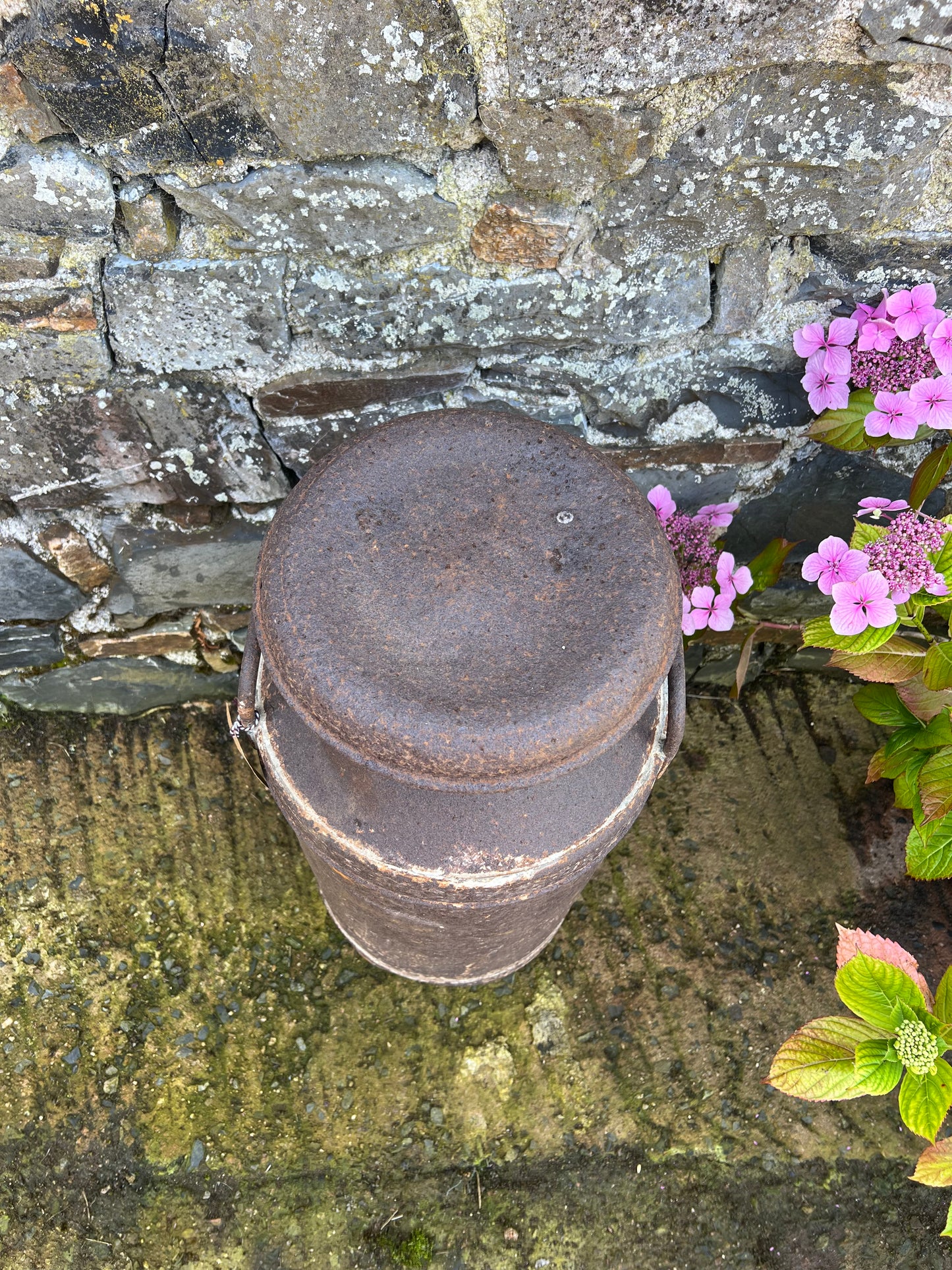 10 Gallon Iron Milk Churn
