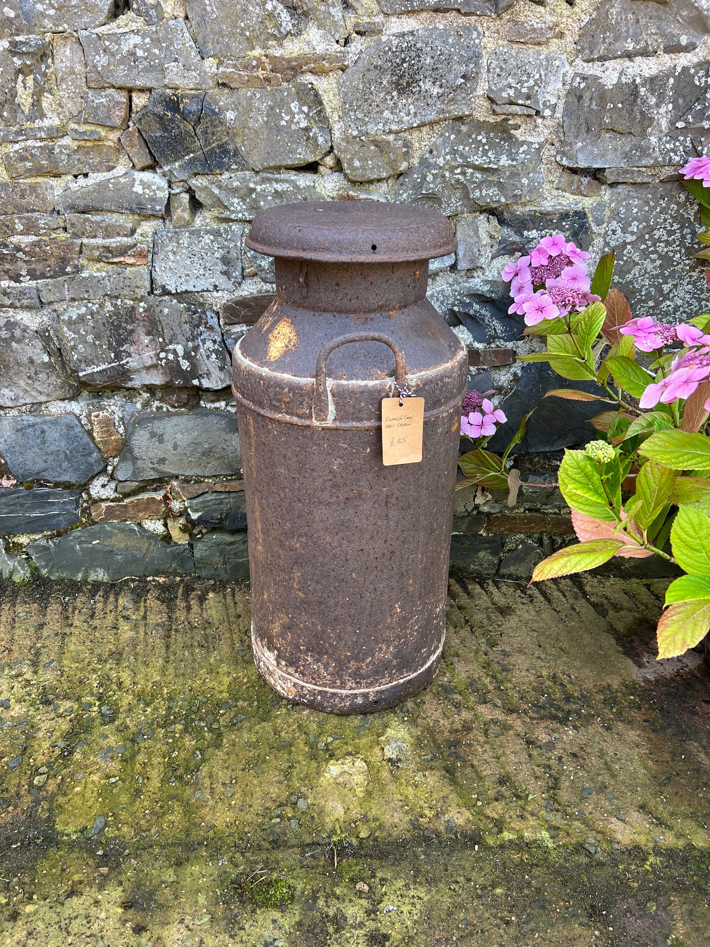 10 Gallon Iron Milk Churn
