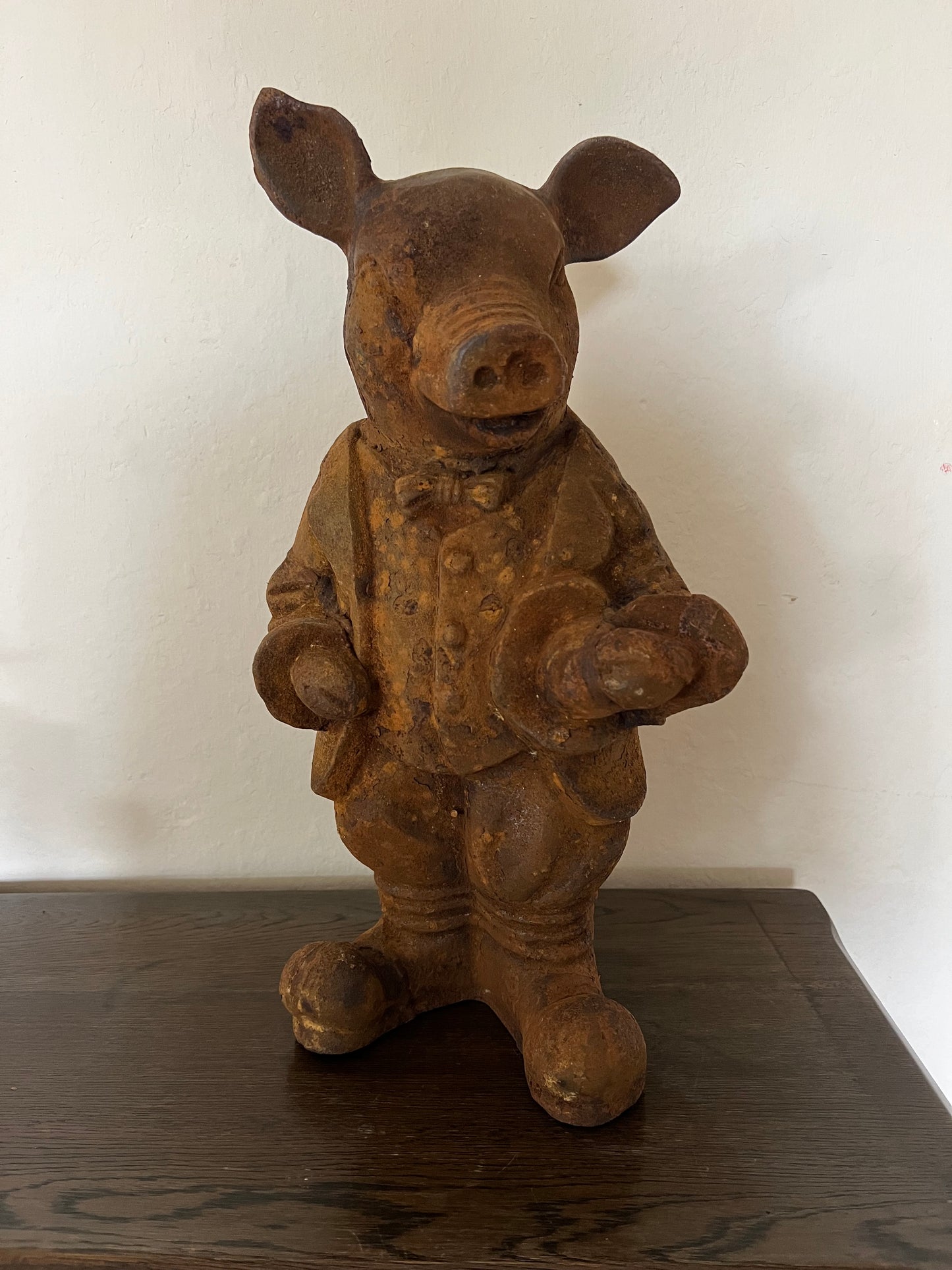 Vintage Cast Iron Piglet