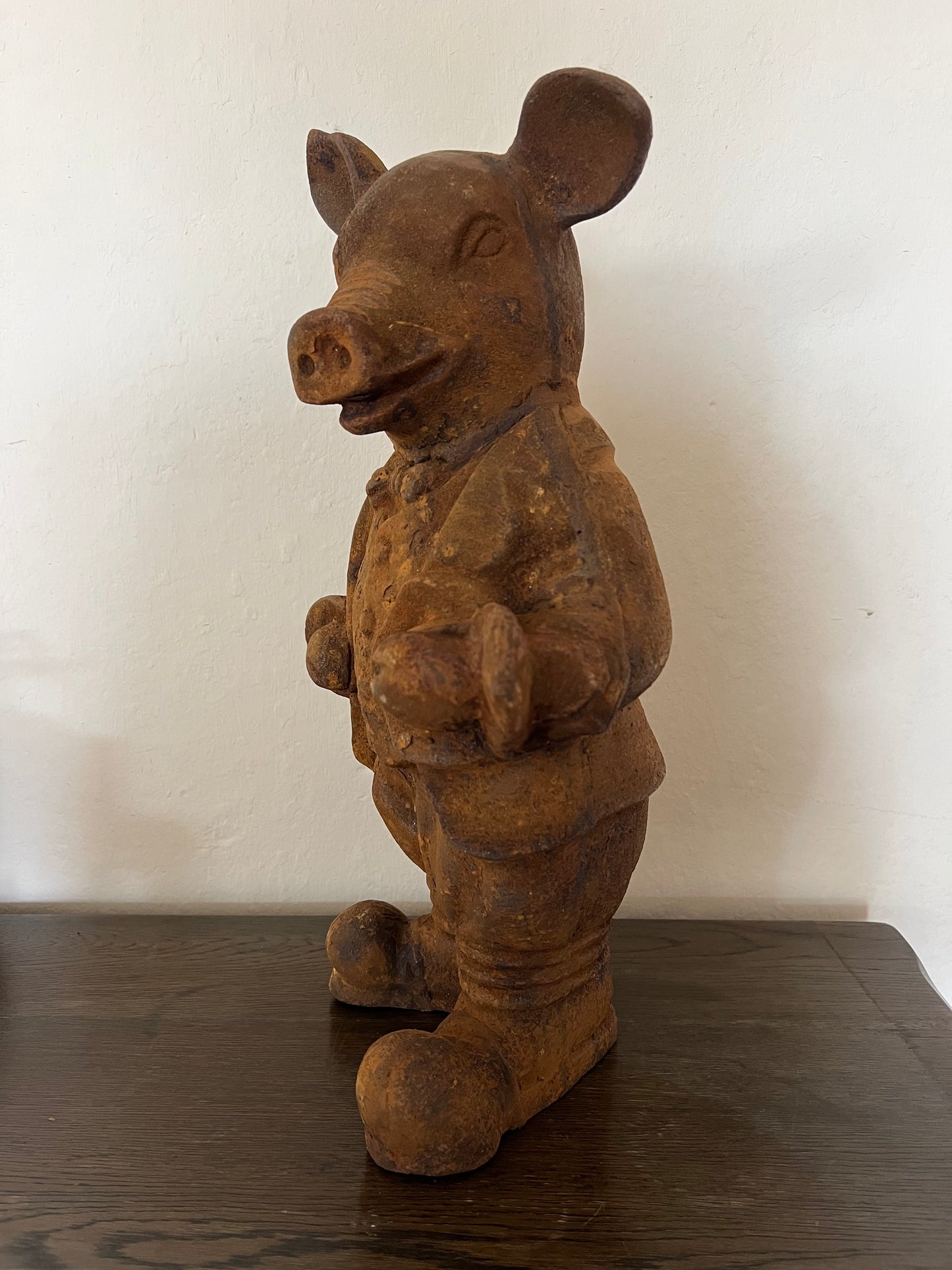 Vintage Cast Iron Piglet