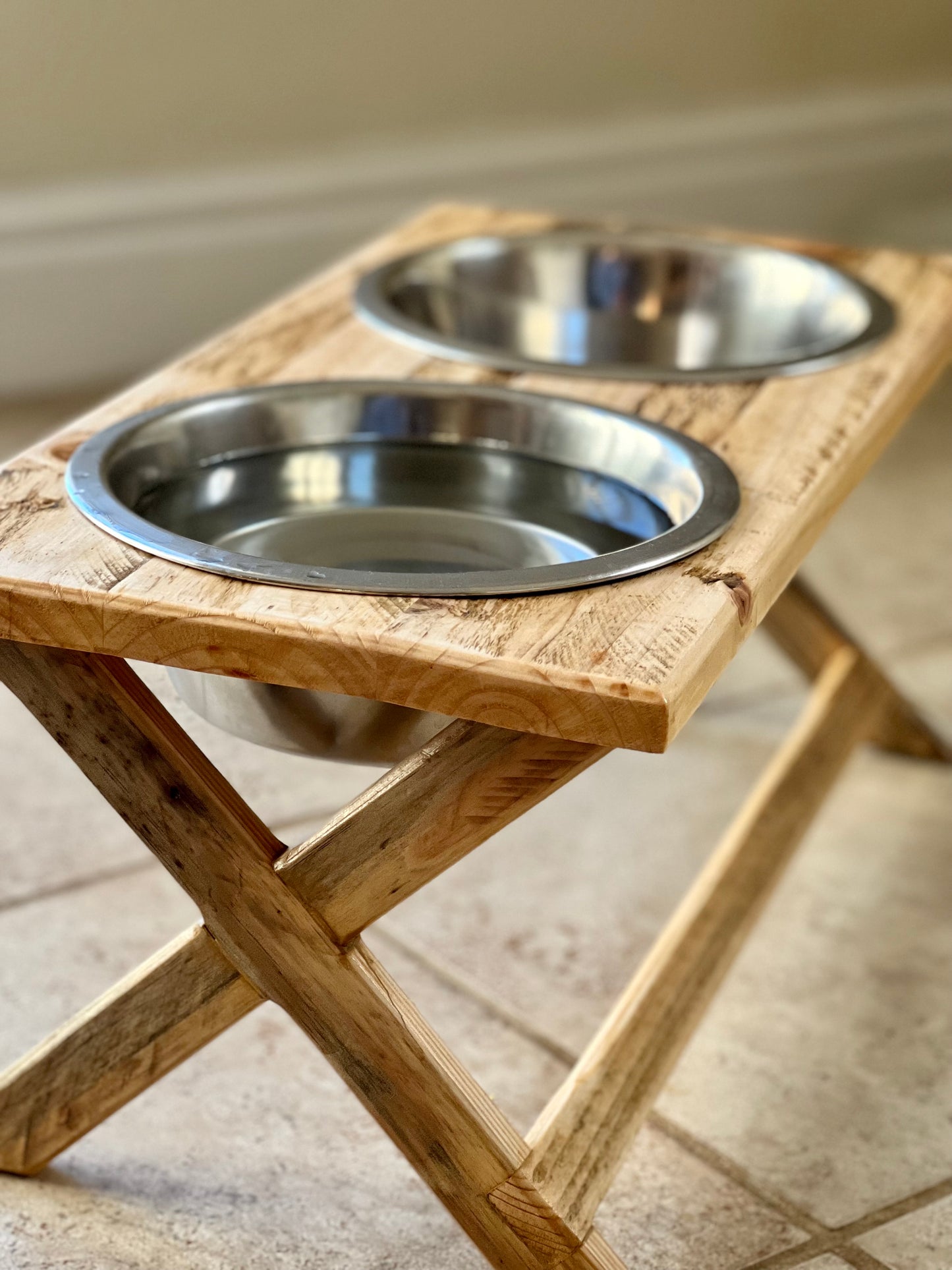 Double Dogs Bowl Stand - Medium