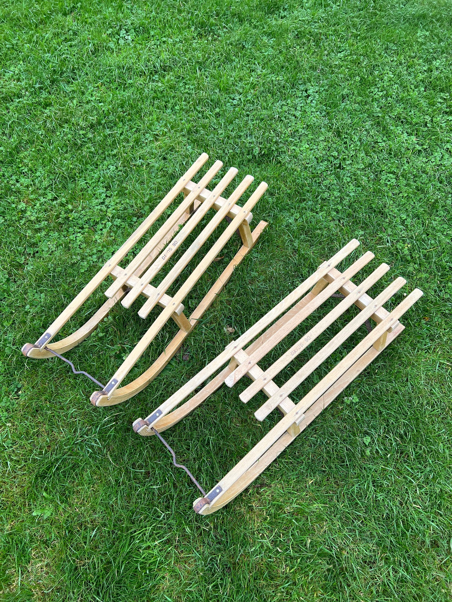 Vintage Genuine Davos Sled (1 available)