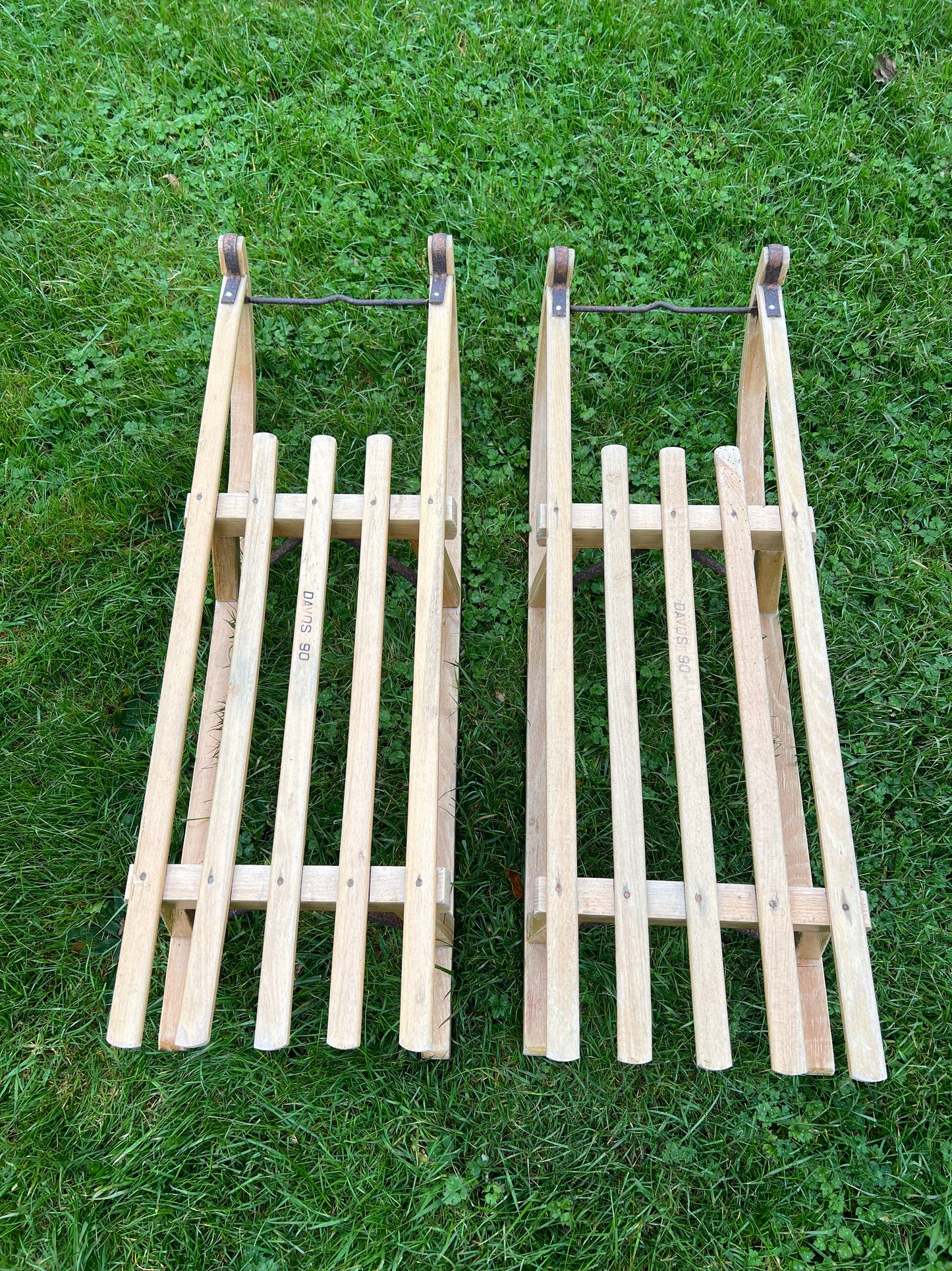 Vintage Genuine Davos Sled (1 available)