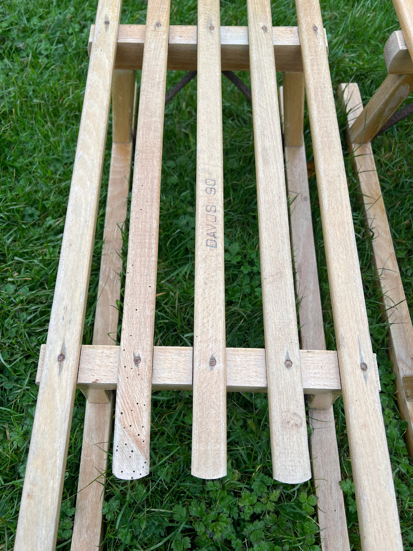 Vintage Genuine Davos Sled (1 available)