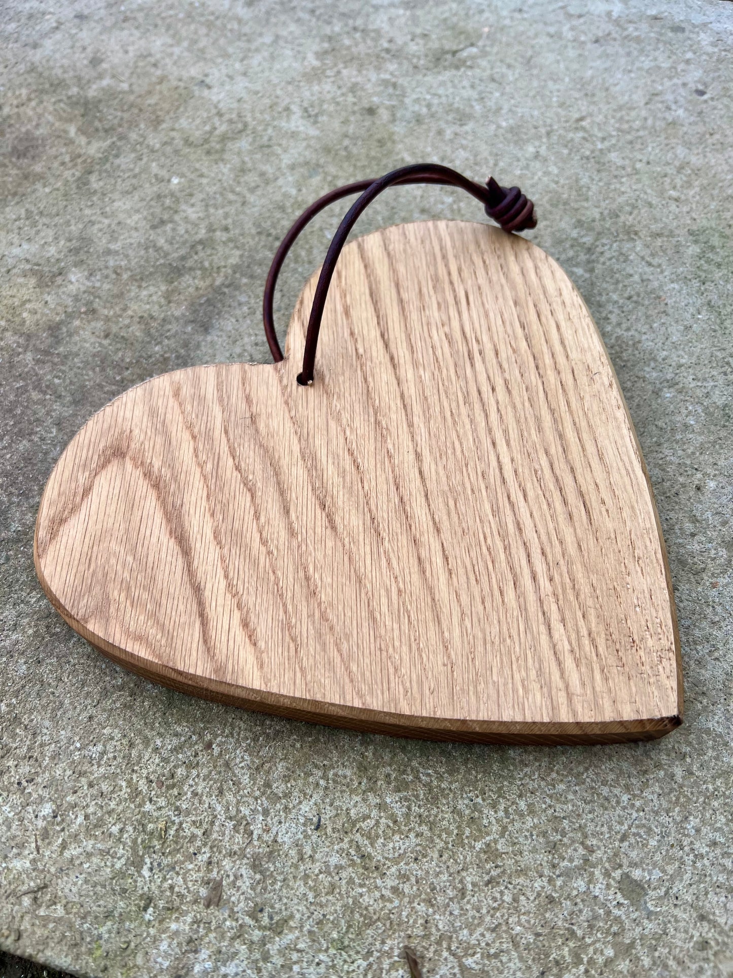 Oak Heart Serving Board