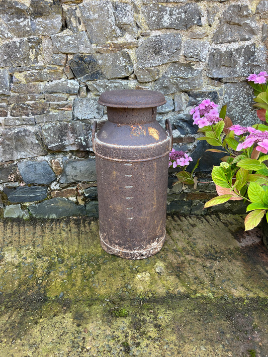 10 Gallon Iron Milk Churn