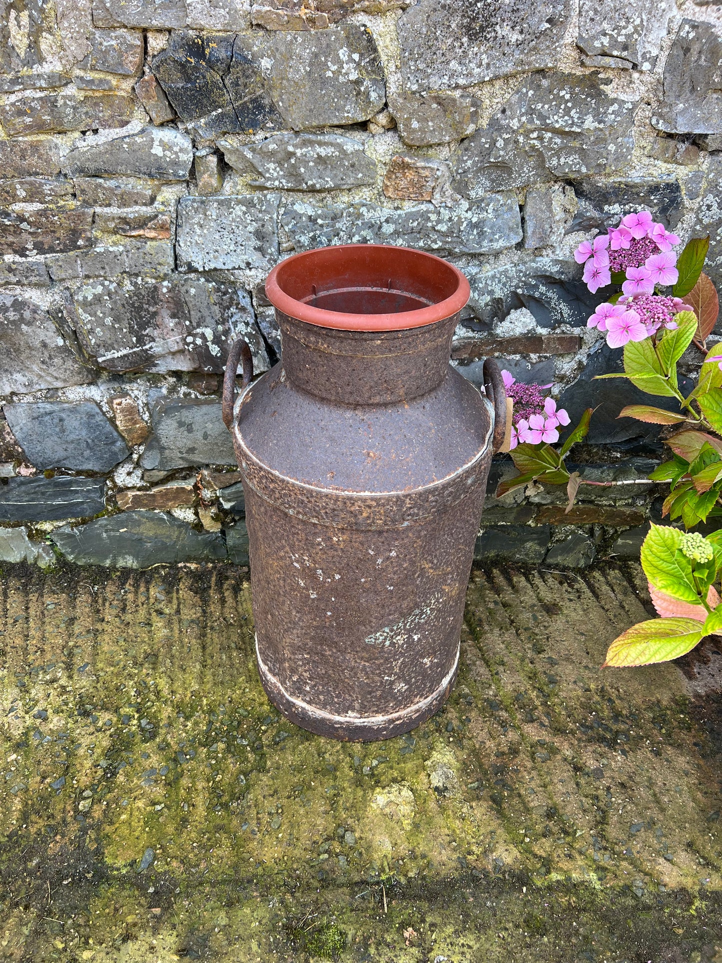 10 Gallon Iron Milk Churn