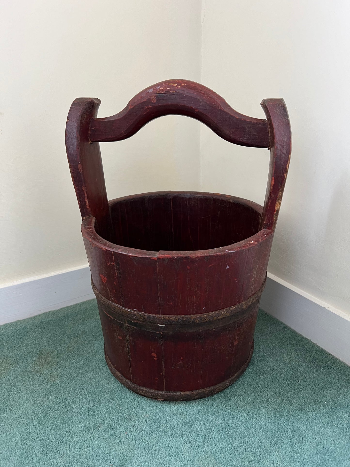 Vintage Well Bucket / Kindling Bucket