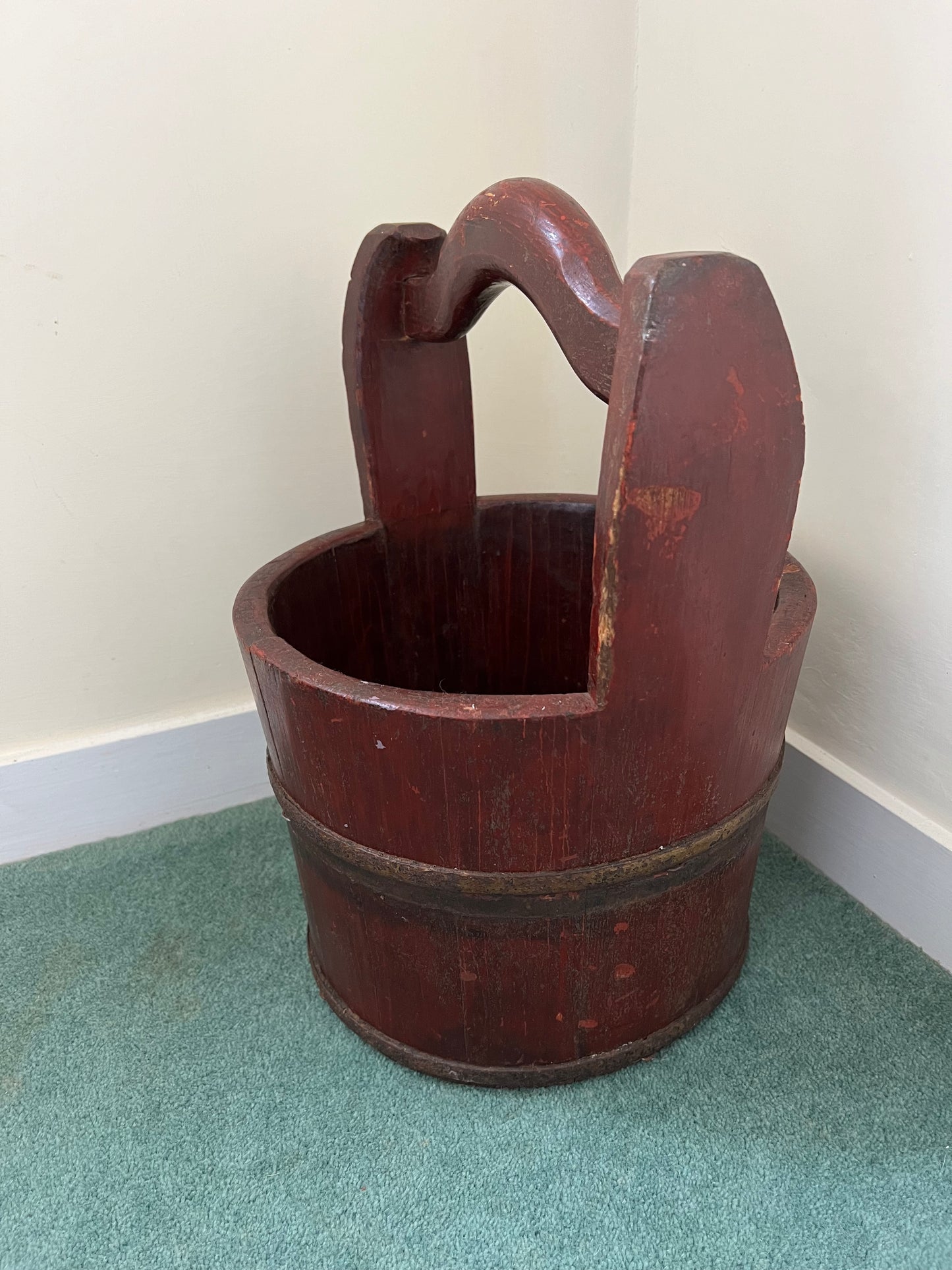 Vintage Well Bucket / Kindling Bucket