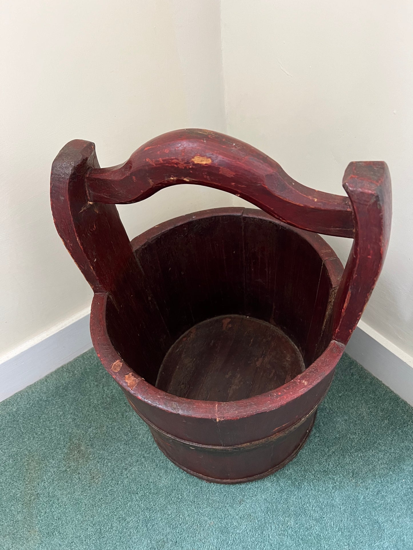 Vintage Well Bucket / Kindling Bucket