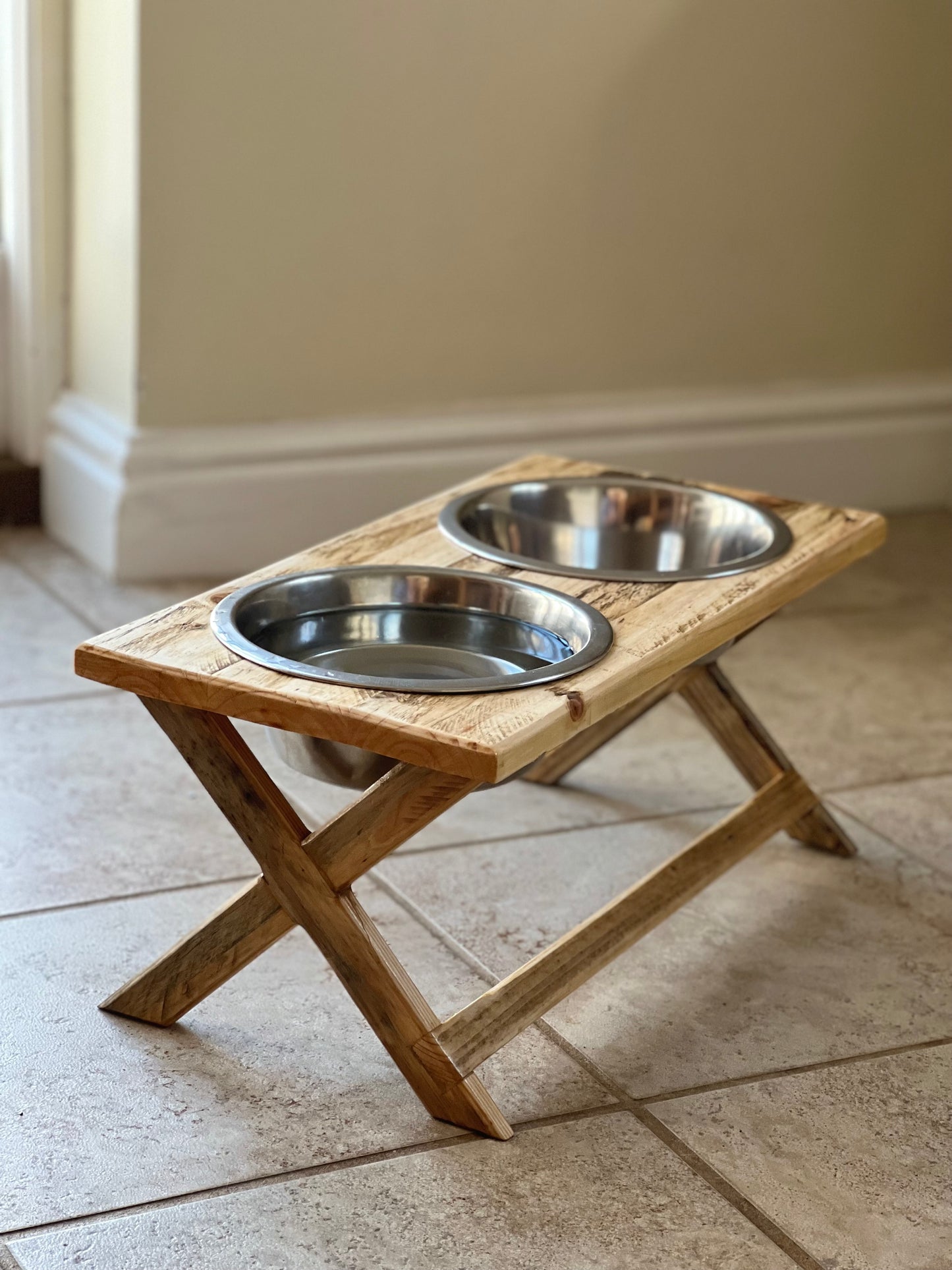 Double Dogs Bowl Stand - Medium