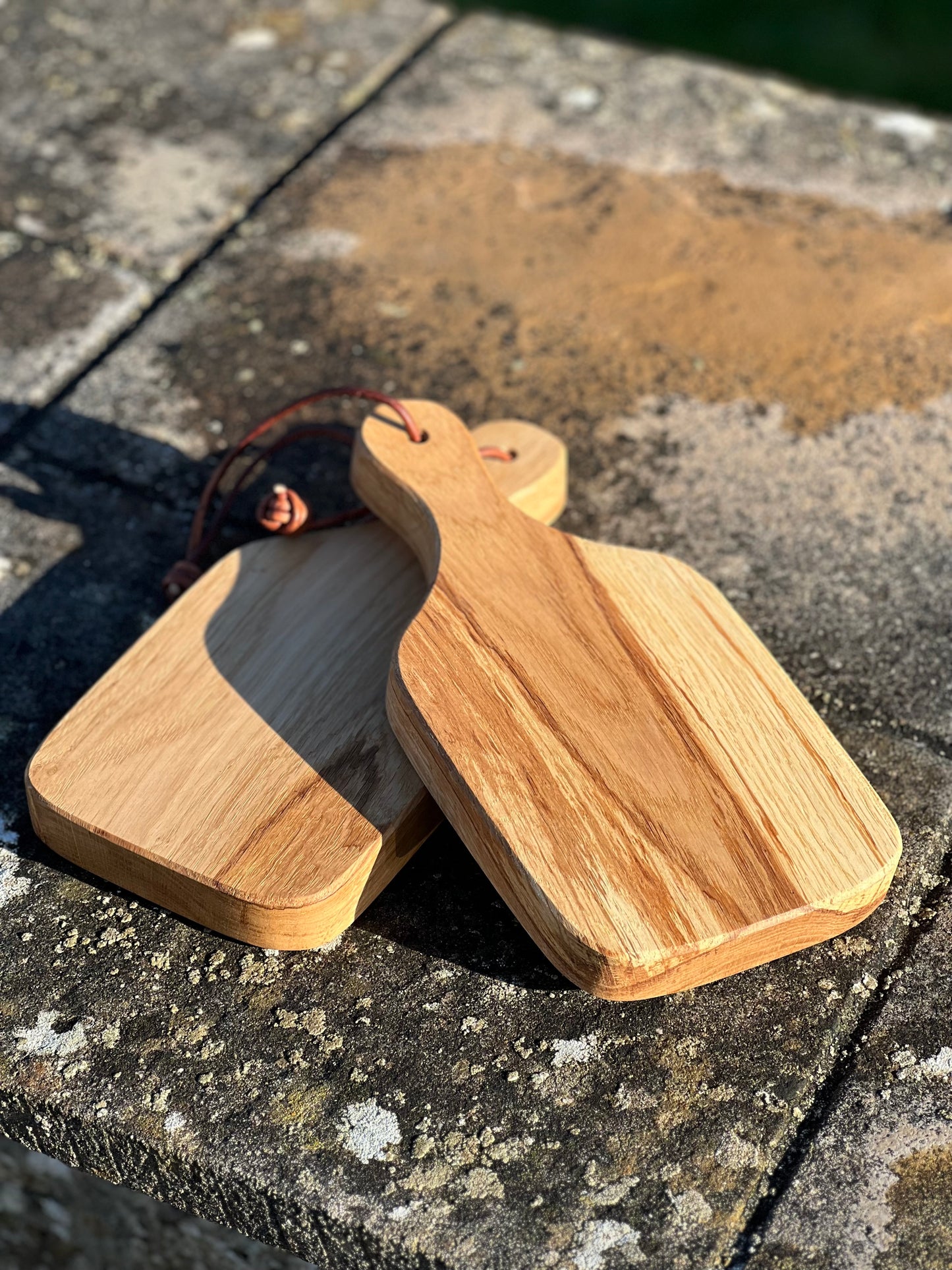 Small Oak Charcuterie Serving Board