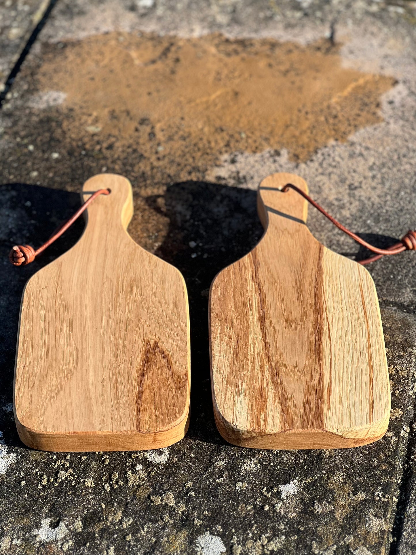 Small Oak Charcuterie Serving Board