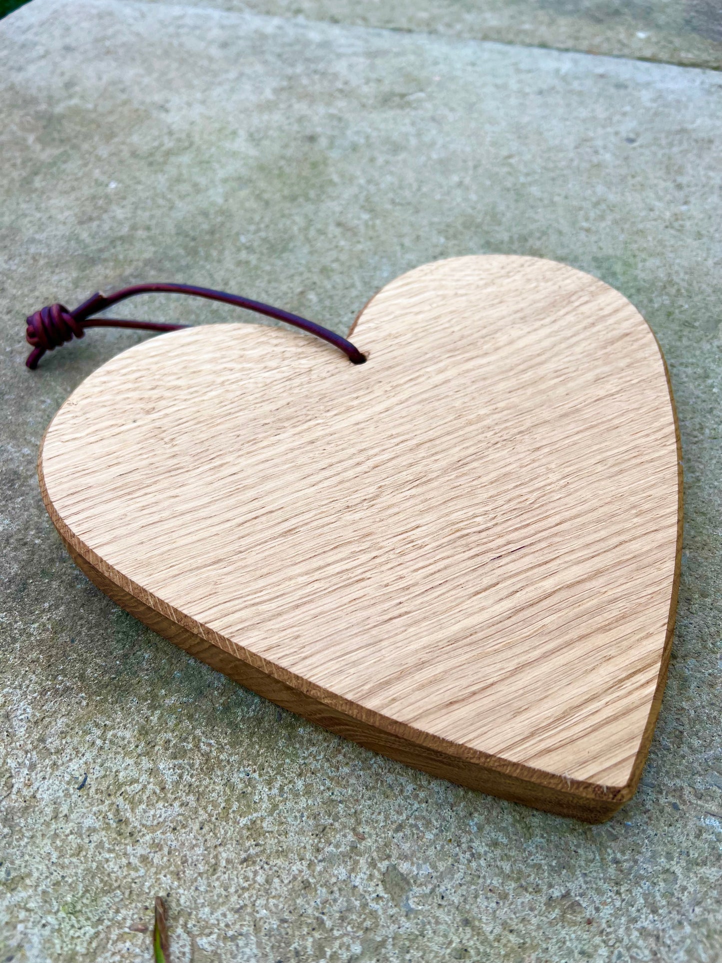 Oak Heart Serving Board