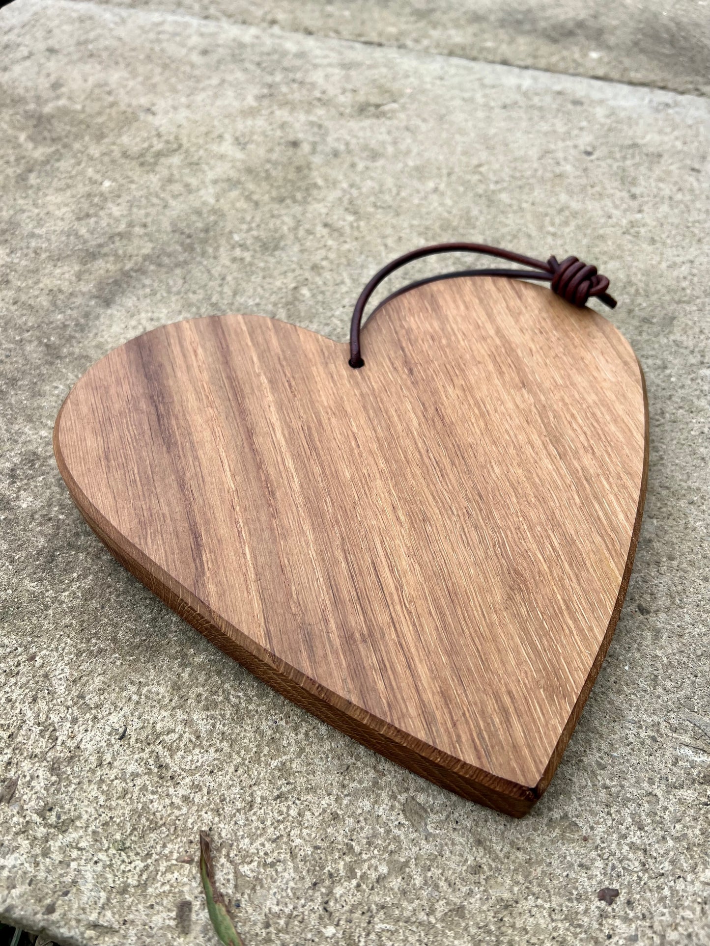 Oak Heart Serving Board