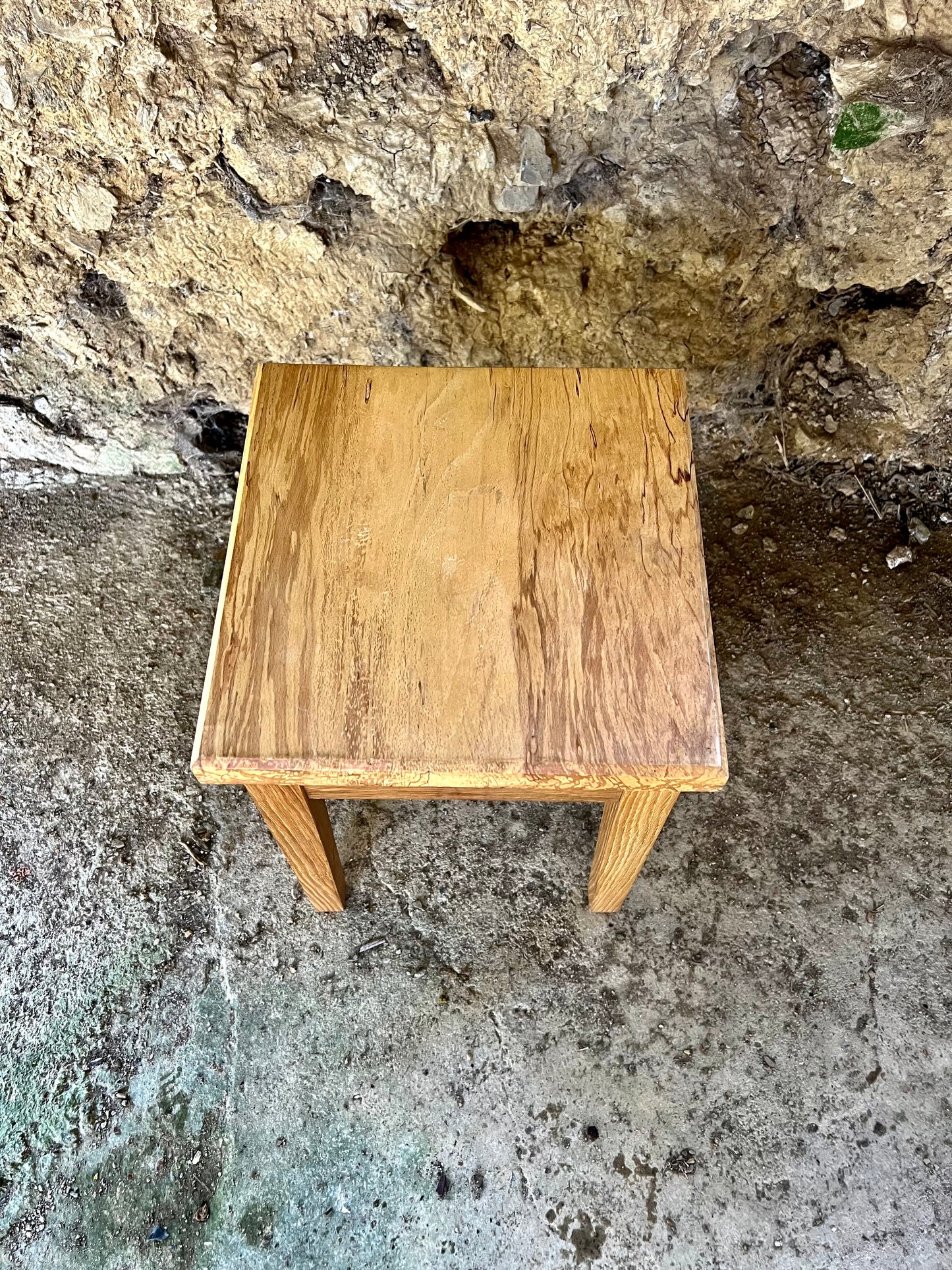 Oak and Spalted Beech Stool