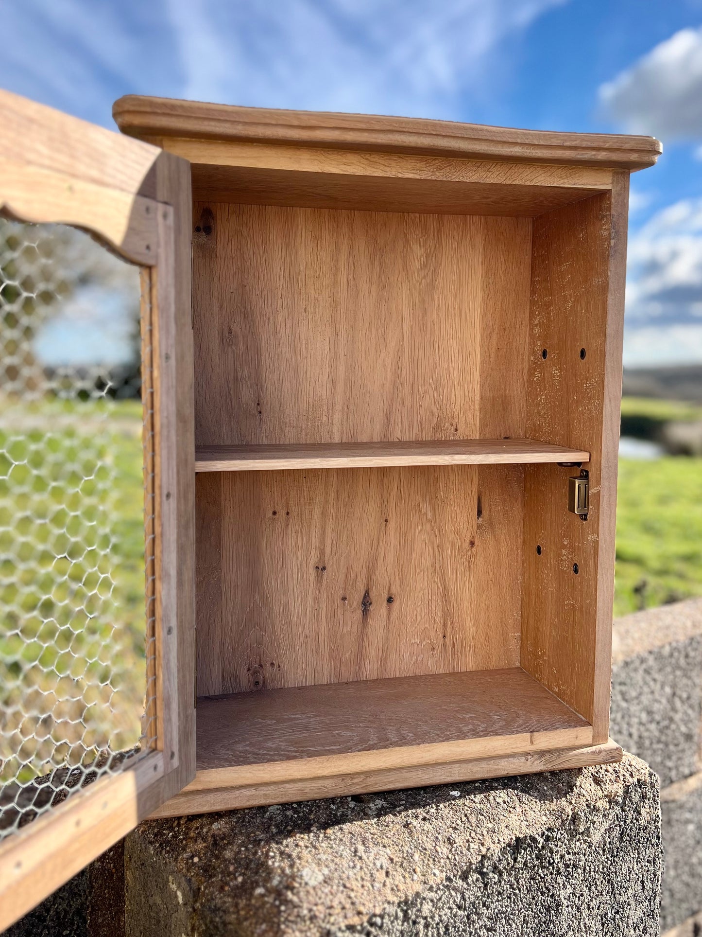 Oak Wall Cabinet