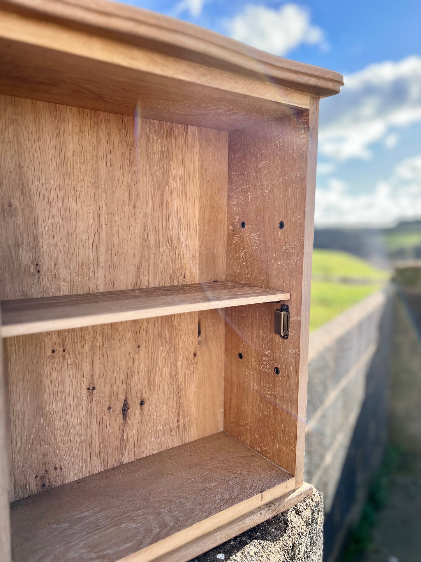 Oak Wall Cabinet