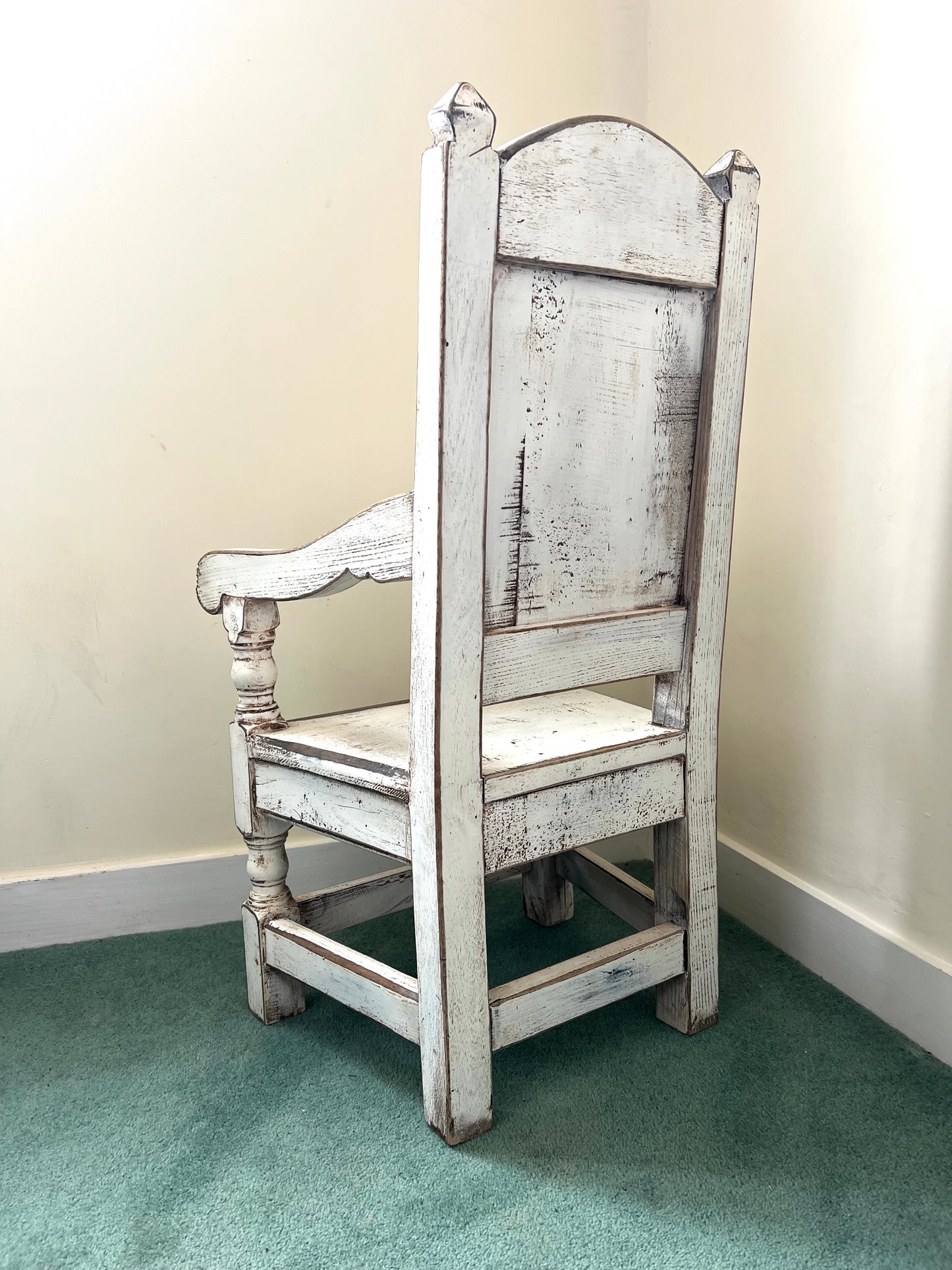 Painted Beechwood Childs Carver Chair